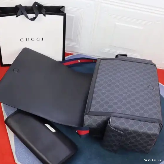 First bag ru GG GUCCI diaper bag Supreme 0508